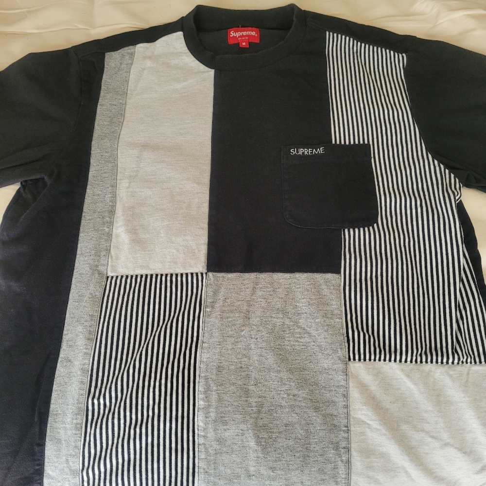 Supreme Patchwork Shirt - Barely Worn - image 1
